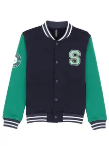 Status Quo Boys Cotton Front Open Sweatshirt