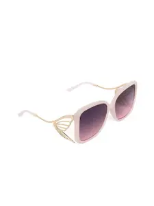 ALDO Women Clear Lens Wayfarer Sunglasses-STALNAYA680