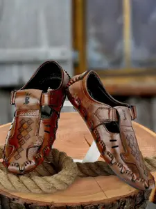 Buxton Velcro Shoe-Style Sandals