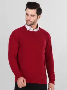 DIAZ Round Neck Cotton Sweatshirt