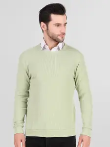 DIAZ Round Neck Cotton Sweatshirt