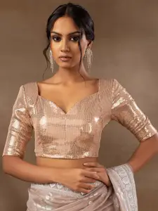 Indya Luxe Sweetheart Neck Embellished Saree Blouse