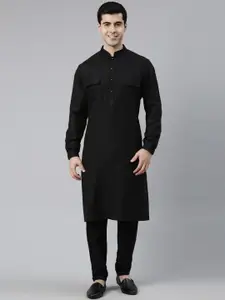 TheEthnic.Co Mandarin Collar Kurta