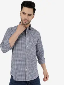 Greenfibre Checked Pure Cotton Casual Shirt