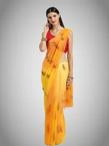 Geroo Jaipur Floral Printed Saree