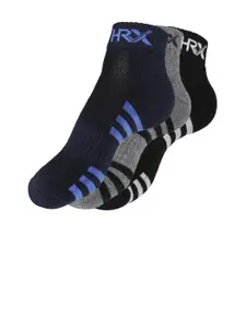 HRX by Hrithik Roshan Men Quarter length Pack of 3 Rapid Dry Socks