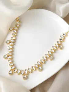 TEEJH Gold Plated Necklace