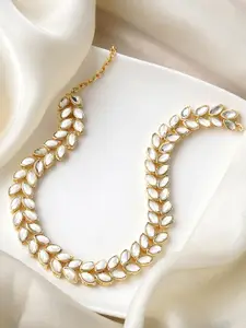 TEEJH Gold Plated Necklace