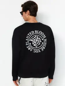 Trendyol Graphic Printed Cotton Sweatshirt