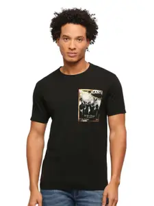 Pepe Jeans Graphic Printed Pure Cotton Slim Fit T-shirt