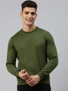 SPORTO Round Neck Cotton Sweatshirt