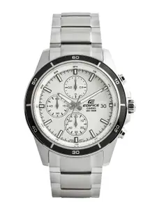 CASIO Edifice Men White Dial Chronograph Watch EFR-526D-7AVUDF EX095