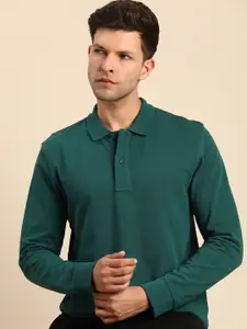 Celio Pure Cotton Slim Fit Polo Collar T-shirt