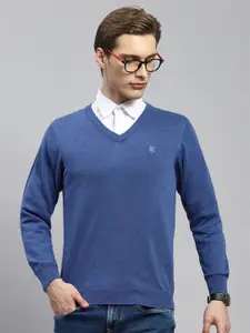 Monte Carlo V-Neck Cotton Pullover