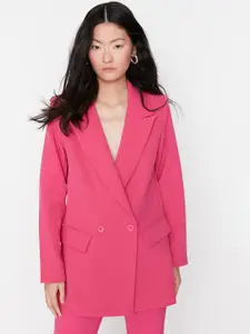 Trendyol Double-Breasted Casual Blazer