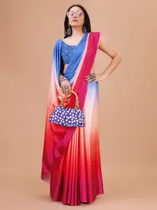Indian Fashionista Ombre Dyed Ikat Saree