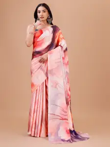 Indian Fashionista Floral Printed Saree
