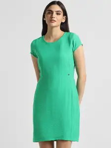 Allen Solly Woman Solid Sheath Dress