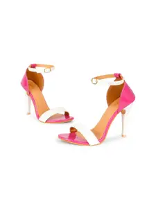 stylzrepublic Colourblocked Stiletto Heels