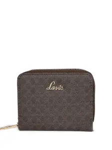 Lavie Women Abstract Printed Two Fold Wallet