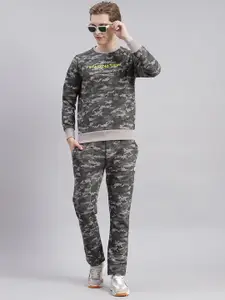 Monte Carlo Camouflage Printed Cotton Tracksuits