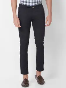 GIORDANO Men Mid-Rise Slim Fit Chinos Trousers