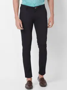 GIORDANO Men Mid-Rise Slim Fit Chinos Trousers