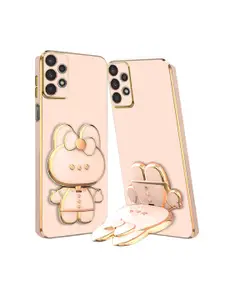 Karwan 3D Cat Samsung A33 Phone Back Case With Folding Stand