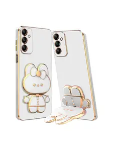 Karwan 3D Cat Samsung F23 Phone Back Case With Folding Stand