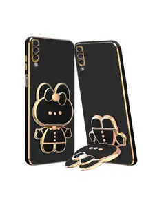 Karwan 3D Cat A50 Phone Back Case With Folding Stand
