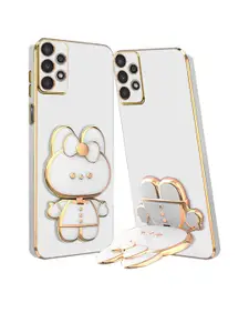 Karwan Samsung A53 3D Cat Phone Back Case With Folding Stand