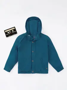 Ed-a-Mamma Boys Hooded Cotton Tailored Jacket