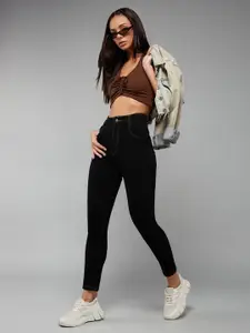 BAESD Women Skinny Fit High-Rise Stretchable Jeans