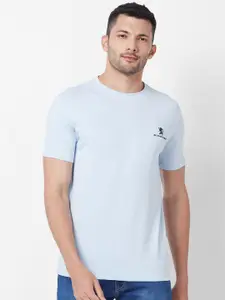 GIORDANO  Slim Fit Round Neck Pure Cotton T-shirt