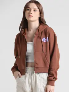 ONLY Onlswift Hooded Front-Open Sweatshirt