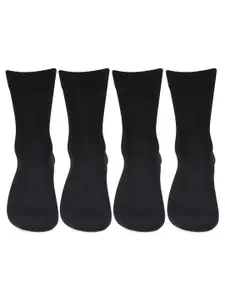 Bonjour Men Set of 4 Black Socks