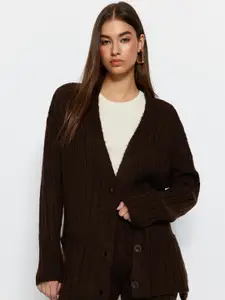 Trendyol Self Design Top & Flared Trousers