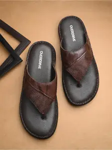Overdrive Men Leather Comfort Sandals