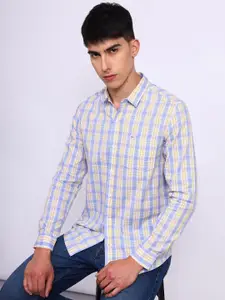 Lee Checked Slim Fit Cotton Casual Shirt