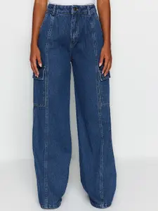 Trendyol Women Mid Rise Cargo Jeans