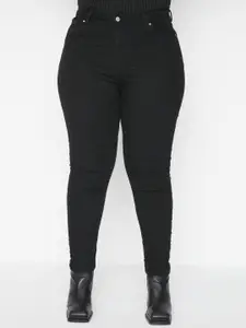 Trendyol Women Plus Size Mid Rise Stretchable Jeans