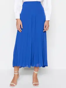 Trendyol Accordion Pleats Pleated Flared Midi Skirt