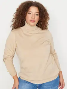 Trendyol Turtle Neck Pure Acrylic Pullover
