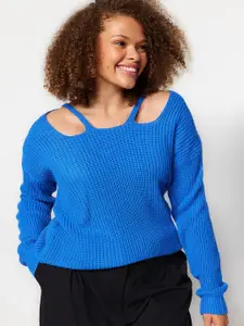 Trendyol Long Sleeves Ribbed Pullover