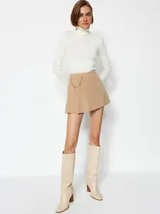 Trendyol Embellished Mini Skorts