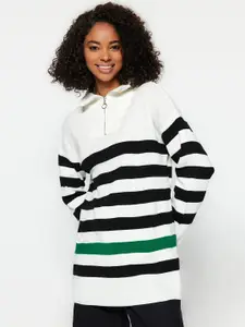 Trendyol Striped Pullover Sweater