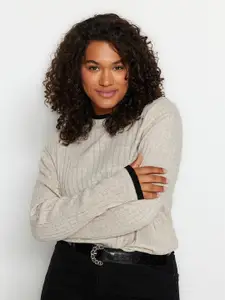 Trendyol Acrylic Ribbed Pullover