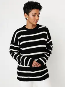 Trendyol Striped Acrylic Pullover
