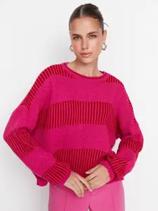 Trendyol Cable Knit Oversized Pullover
