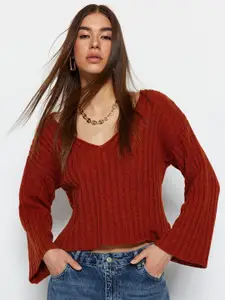 Trendyol Ribbed Woollen Pullover